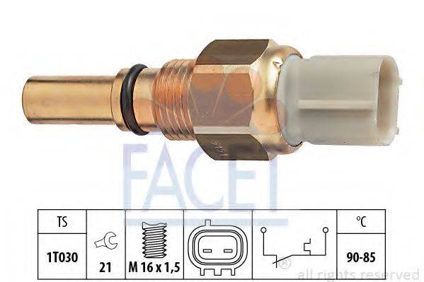 FACET 75151 Термовыключатель, вентилятор радиатора