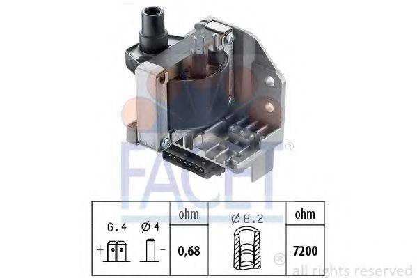 FACET 98107 Элемент катушки зажигания