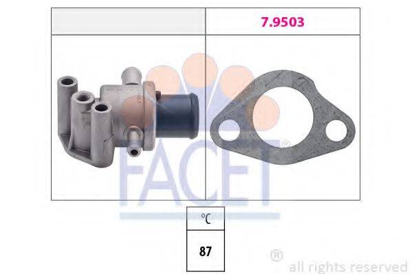 FACET 78109 Термостат, охлаждающая жидкость