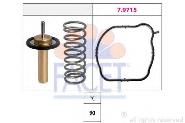 FACET 78846 Термостат, охлаждающая жидкость