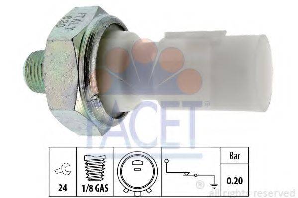 FACET 70182 Датчик давления масла