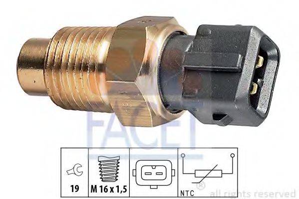 FACET 73160 Датчик, температура охлаждающей жидкости