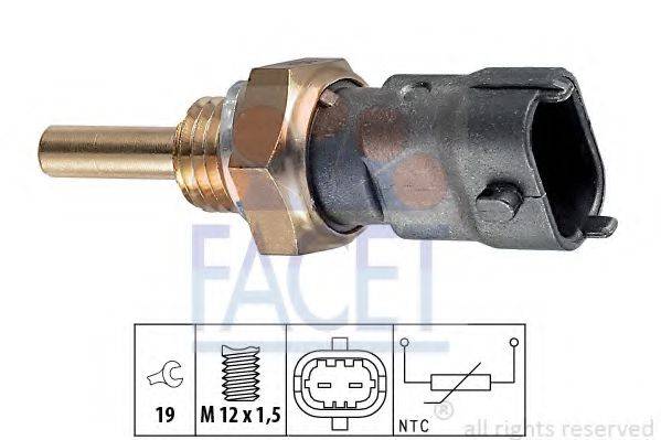 FACET 73264 Датчик, температура охлаждающей жидкости