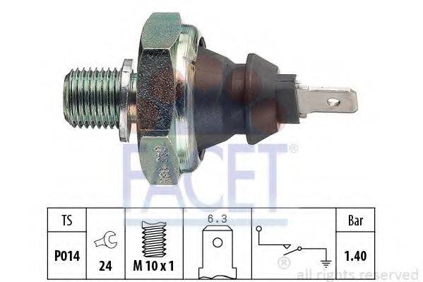 FACET 70046 Датчик давления масла