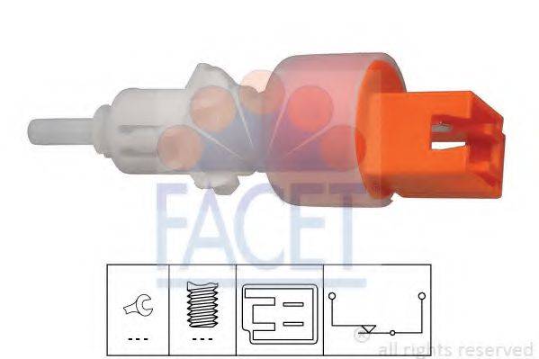 FACET 71248 Выключатель, привод сцепления (Tempomat)