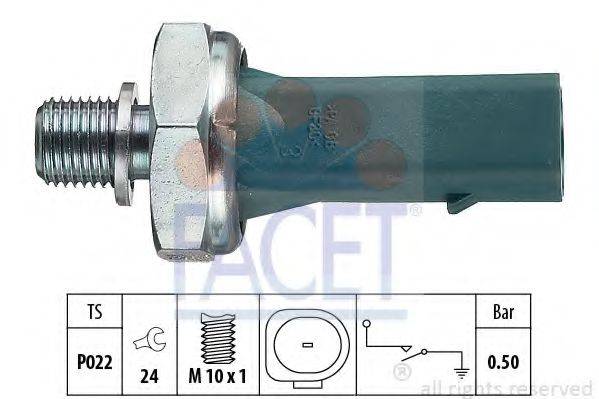 FACET 70139 Датчик давления масла