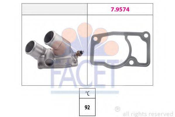 FACET 78345 Термостат, охлаждающая жидкость