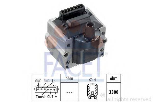 FACET 98116 Элемент катушки зажигания