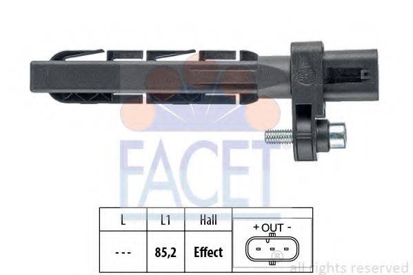 FACET 90758 Датчик импульсов; Датчик импульсов, маховик