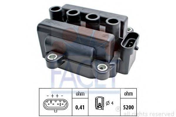 FACET 96418 Катушка зажигания