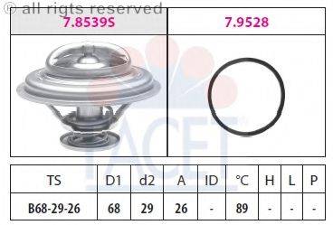 FACET 78539 Термостат, охлаждающая жидкость