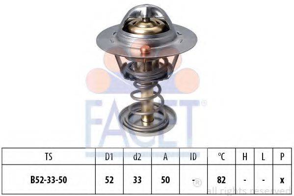 FACET 78674S Термостат, охлаждающая жидкость