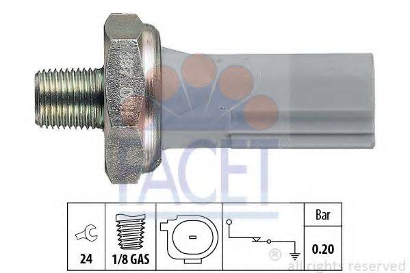 FACET 70187 Датчик давления масла