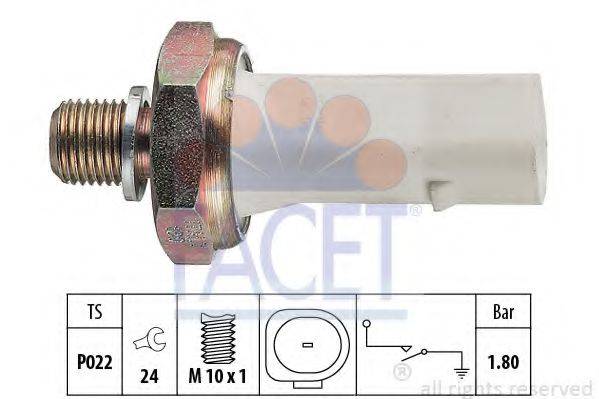 FACET 70136 Датчик давления масла