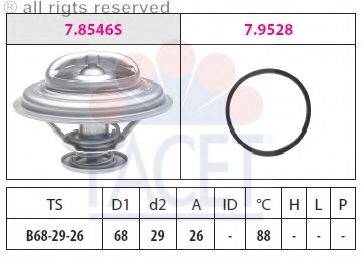 FACET 78546 Термостат, охлаждающая жидкость