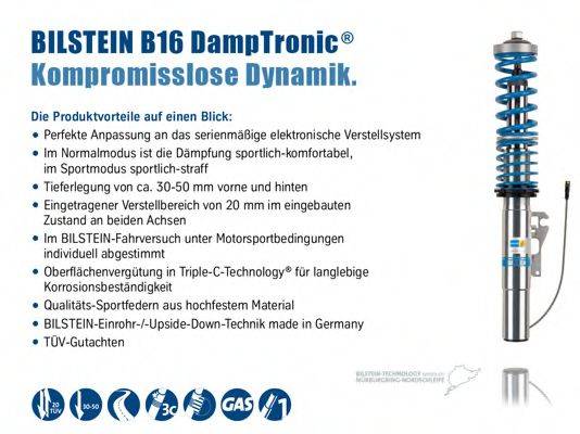 BILSTEIN BIL027507 Комплект ходовой части, пружины / амортизаторы