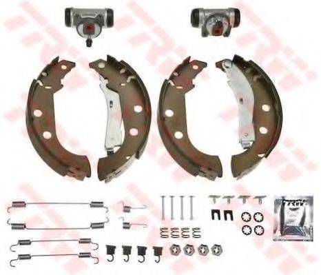 TRW BK1261 Комплект тормозных колодок