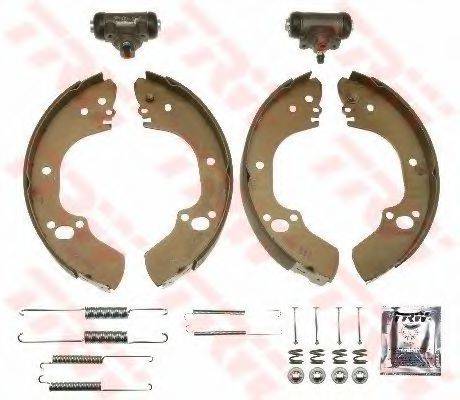 TRW BK2606 Комплект тормозных колодок