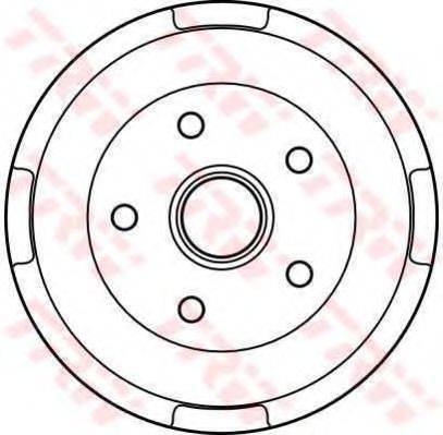 TRW DB4132 Тормозной барабан