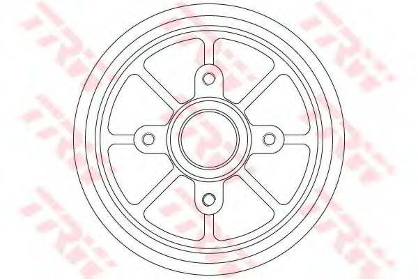 TRW DB4310MR Тормозной барабан