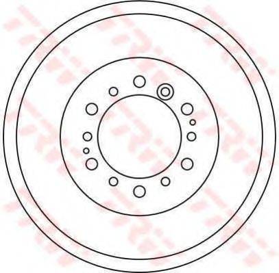 TRW DB4334 Тормозной барабан