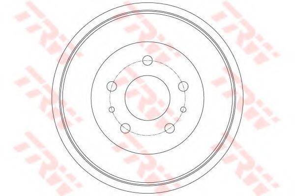 TRW DB4427 Тормозной барабан
