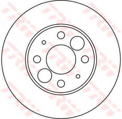 TRW DF1756 Тормозной диск