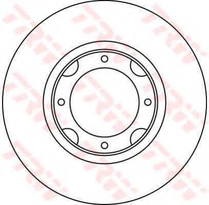 TRW DF1909 Тормозной диск