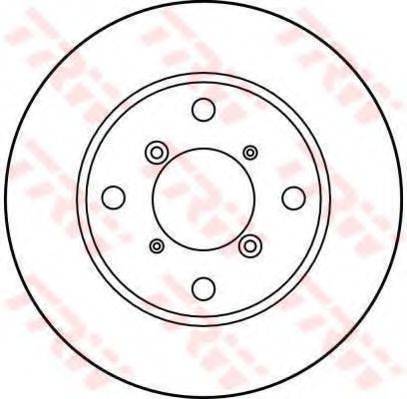 TRW DF3106 Тормозной диск
