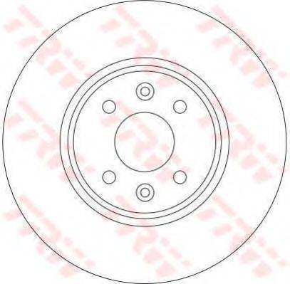 TRW DF4255 Тормозной диск