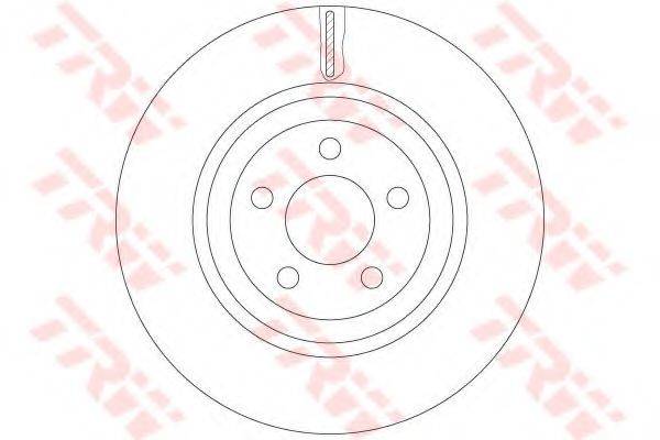 TRW DF6244S Тормозной диск
