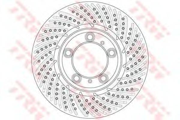 TRW DF6267S Тормозной диск