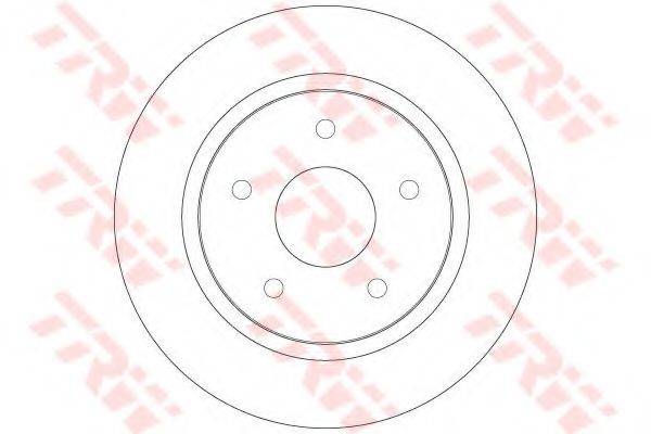 TRW DF6325 Тормозной диск