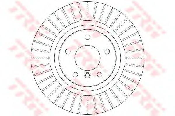 TRW DF6352S Тормозной диск