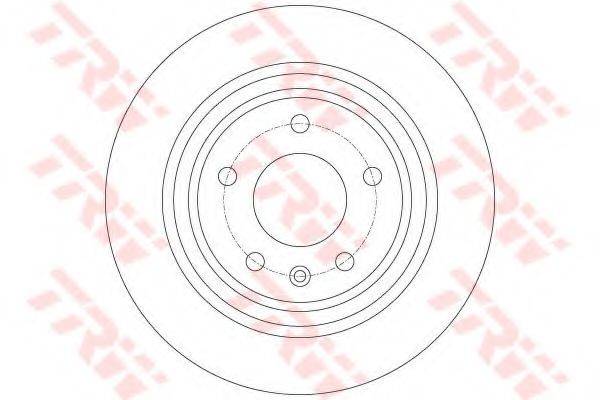TRW DF6363 Тормозной диск