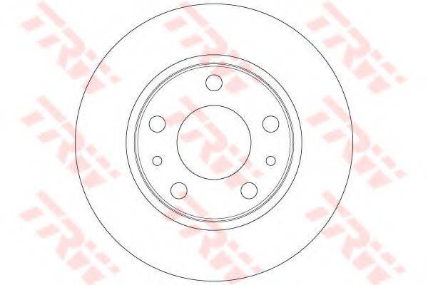 TRW DF6412 Тормозной диск