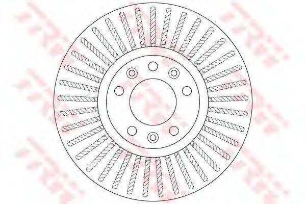 TRW DF6419 Тормозной диск