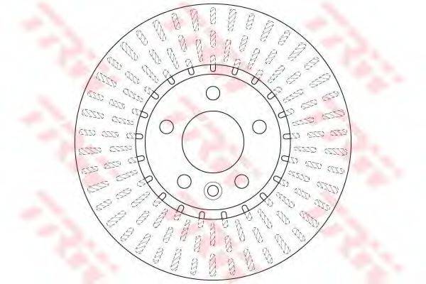 TRW DF6499S Тормозной диск
