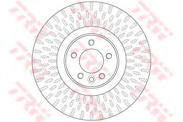 TRW DF6508S Тормозной диск