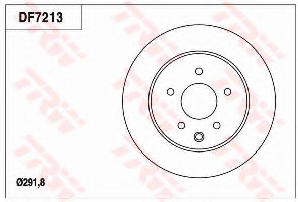 TRW DF7213 Тормозной диск