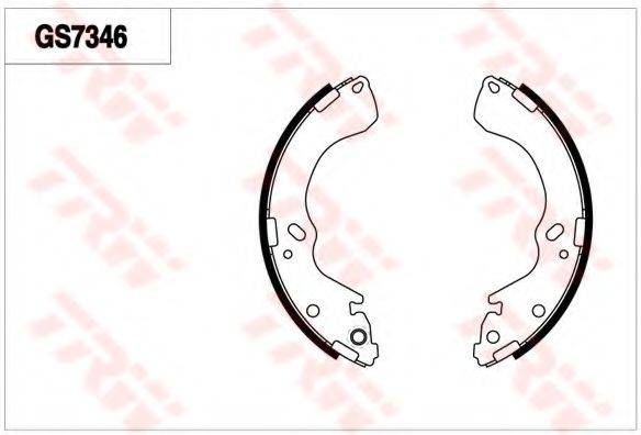 TRW GS7346 Комплект тормозных колодок