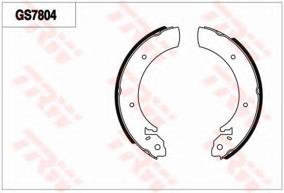 TRW GS7804 Комплект тормозных колодок