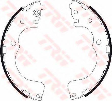 TRW GS7819 Комплект тормозных колодок