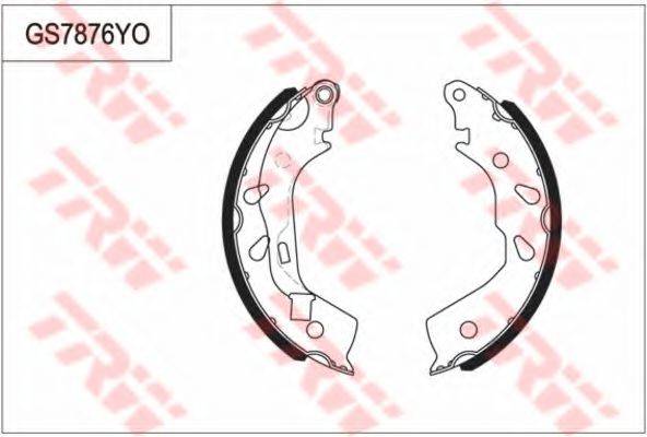 TRW GS7876 Комплект тормозных колодок