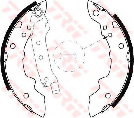 TRW GS8057 Комплект тормозных колодок