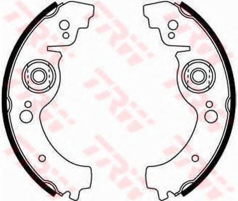 TRW GS8163 Комплект тормозных колодок