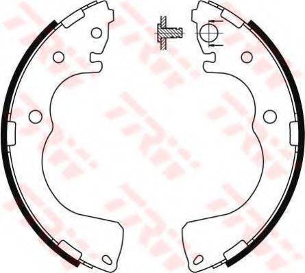 TRW GS8435 Комплект тормозных колодок