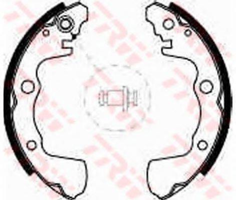 TRW GS8508 Комплект тормозных колодок