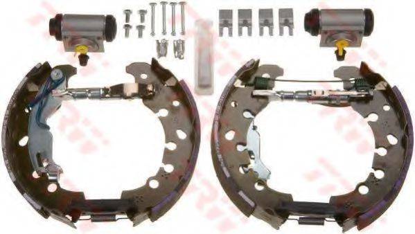 TRW GSK1758 Комплект тормозных колодок