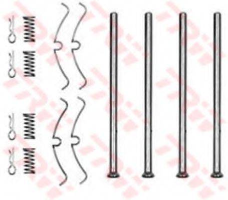 TRW PFK111 Комплектующие, колодки дискового тормоза